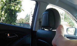 My stepson licks my pussy in public while we wait for his dad to come. xStepMommyx