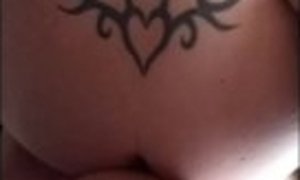 StepMom Smoking Bent over taking Bic Cock, Until He Cums in me, Dripping out at the End