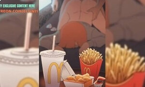 Cute McDonalds Mom Hot Hentai Story And Creampie  / Best Cartoon Hentai 4k 60fps