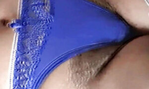 58-year-old Latin Has Hair Sticking Out of Her Panties