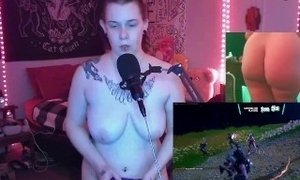 AshKitty - Fortnite Victory Royal With A Vibe On My Clit