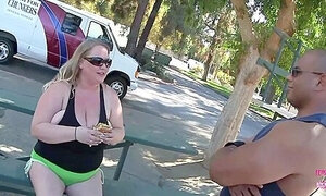 A Horny Bbw Blonde Brings Her Boxing Teacher With A Bbc Home And Fucks Him