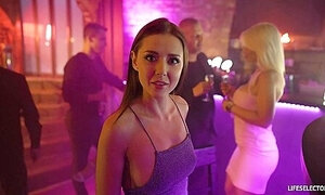 The Guy Took Off The Brunette In The Bar And After They Staged A First - Teaser Video