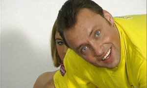 He fucks German housewives with the dildo