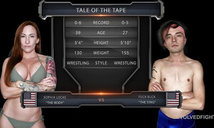 Sophia Locke vs Fuck Buck - Can Buck Finally Avoid A Pegging?