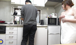 Hot Japanese Granny Takako Maruyama Gets Banged by Her Step Son