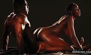 Zaawaadi - Ebony And Her Love Enjoying In Sauna