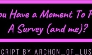 (TM4TF) Do You Have A Moment To Fill A Survey (and me)? (Audio)
