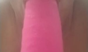 BIG WET TITTIES in the Shower. Wife has talented Tongue POV. BBW