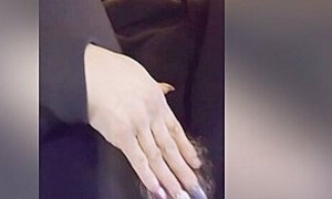 Rubbing Hairy Pussy On Video Call