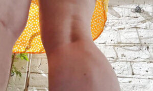 Please stop looking under my dress (homemade ass pussy mature cheating wife aunt bbw_wife)