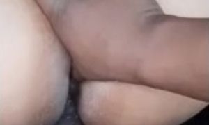 Outside cumshot with big ass milf