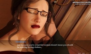 A Stepmother's Love - While Girlfriend Takes Shower He Fucks Her Stepmom - 3D Animated Porn Game - #4