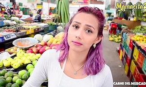 Veronica Leal Gets Picked Up From Market
