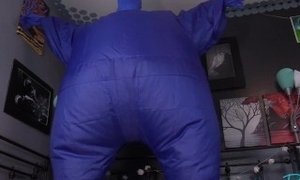 Blue Inflatable Suit