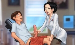 Summertime Saga - Part 110 - Miss Okita Handjob Teacher By LoveSkySanX