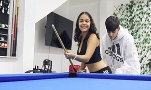Me Follo El Cono De Mi Hermanastra En Una Mesa De Billar - Porno En Espanol 18 Min