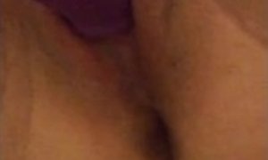 Watch me fuck my wet tight pussy till I creampie