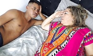Foot massage and pussy licking for my beautiful stepmom