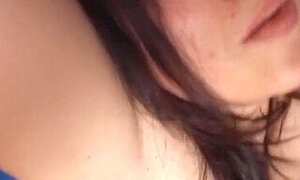 Mature brunette with glasses and super hairy pussy is having anal sex and enjoying it a lot