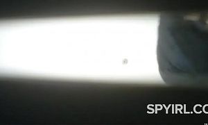 Light-haired cougar in Dressing Room-Hidden webcam tweak