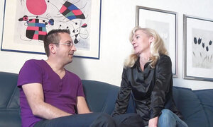 Threesome with the colleague from her company