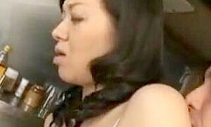 Amateur japanese mom and young lover
