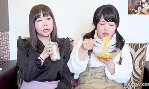 Cute! Does It Feel Good? The Girls Blame Each Other And Let Each Other Go! They Clean Up And Suck Each Others Outburst Dick By W-fucking And Have Raw 