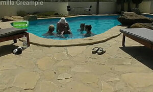 Orgy in The Swimming Pool