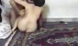 Iranian Couple Sex on Rug