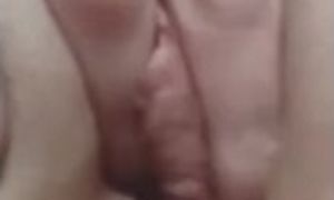 Hot and bothered morning pussy touching
