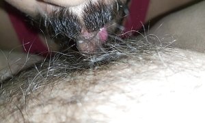 Desi juicy pussy licking from her boyfriend