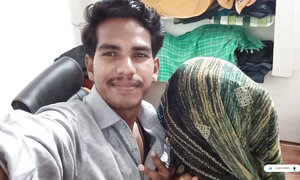Indian Desi Nawaly Merried Couple BY -SNAPCHAT143
