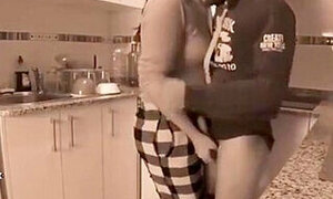 Fucked My Stepmom while she is cooking