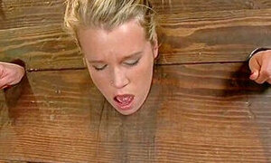 Young Aiden Aspen going through the punishment