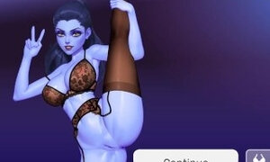 Overwatch Webcam - Part 26 - Widowmaker Do A Stretch By HentaiSexScenes