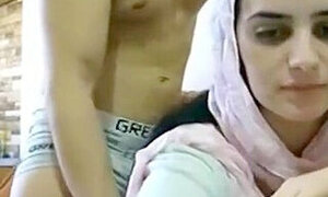 Arab Sister and Brother