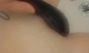 POV: what ur step mom really does in the shower (milf has shower head orgasm)