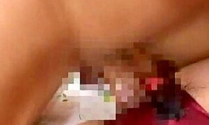Risa Hano Asian model fucks two horny guys