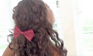 Daya Knight in Hot Ebony Teacher`s Plan - BrownBunnies