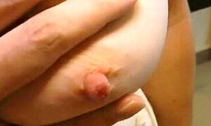 Amazing homemade Swallow, Big Natural Tits adult clip