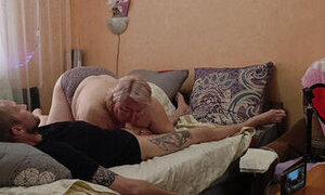 I love it when my mother-in-law gives a blowjob and sucked every last drop of cum out of my dick