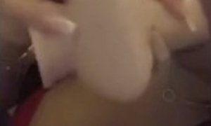 PART TWO sucking on my dildo after cumming on itðŸ˜ˆ