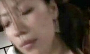 Japanese mom hairy cunt drilled