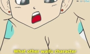 'DRAGON BALL Z 2D Real Anime Waifu BULMA Big Japanese Ass Booty MILF Cosplay Hentai porn sex xxx GT'