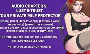 Audio 5: Lust and Trust - Your Private MILF Protector