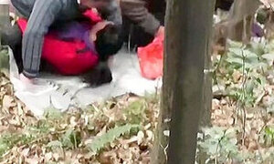 group old grandpa fuck in forest