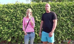 Raw Fuck For Skinny Blonde Before Kick Her Out Of Driving Van 25 Min
